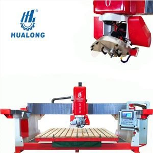 Date Control Bridge Stone Cutting Machine 4axis
