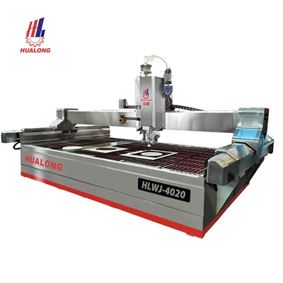 Flísabúnaður 5 Axis CNC Water Jet Cut Machine
